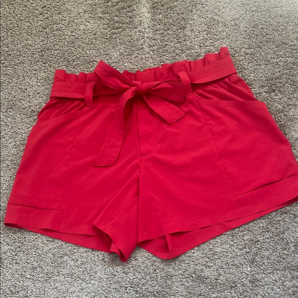Stylish Red Women's Shorts